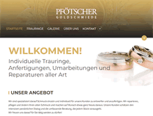 Tablet Screenshot of pfoetscher.at